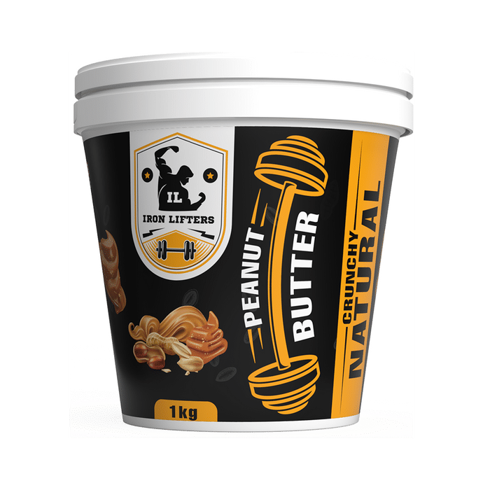 Iron Lifters Peanut Butter Crunchy Natural