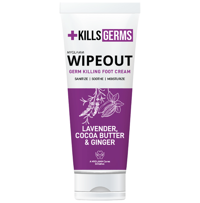 Myglamm Combo Pack of Wipeout Germ Killing Foot Cream (60gm Each)