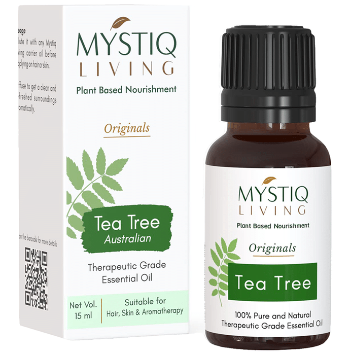 Mystiq Living Originals Therapeutic Grade Essential Oil Tea Tree