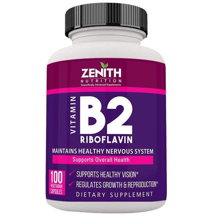 Zenith Nutrition Vitamin B2 Capsule