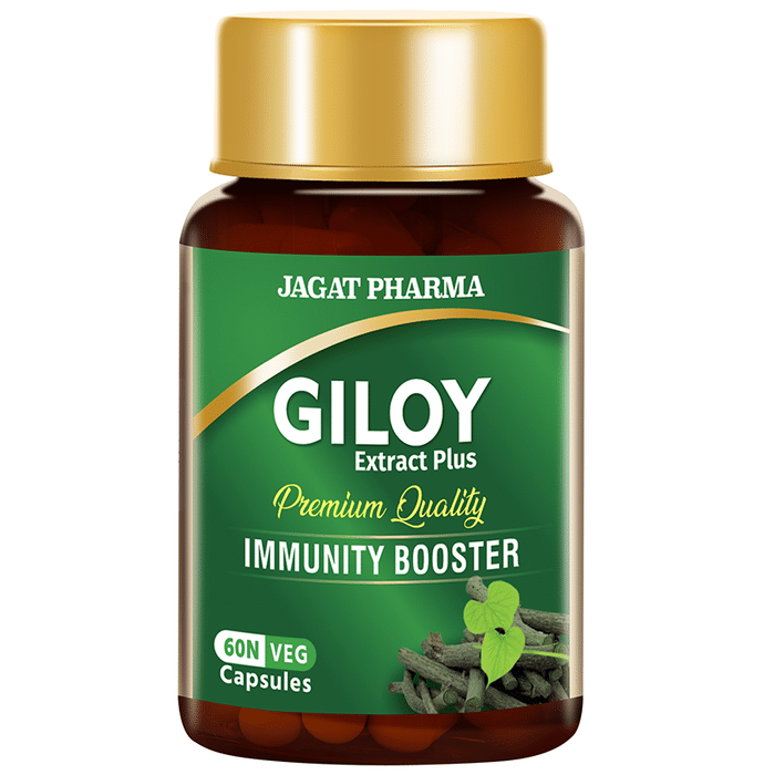 Jagat Pharma Giloy Extract Plus Veg Capsule (60 Each)