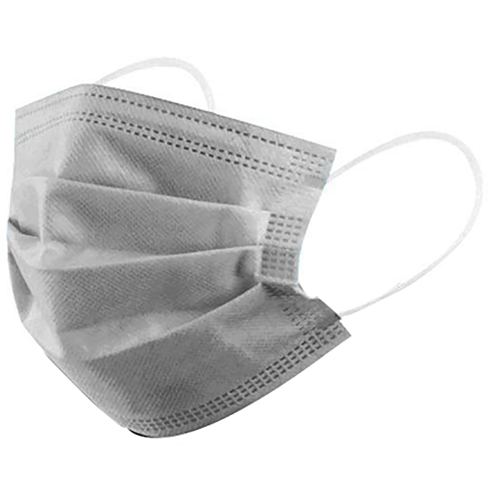 Debonair 3 Ply Protective Face Mask Free Size Grey