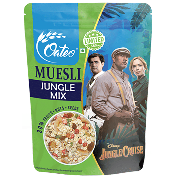 Oateo Muesli (400gm Each) Jungle Mix