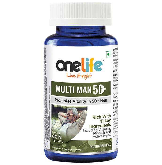 OneLife Multi Man 50+ Tablet