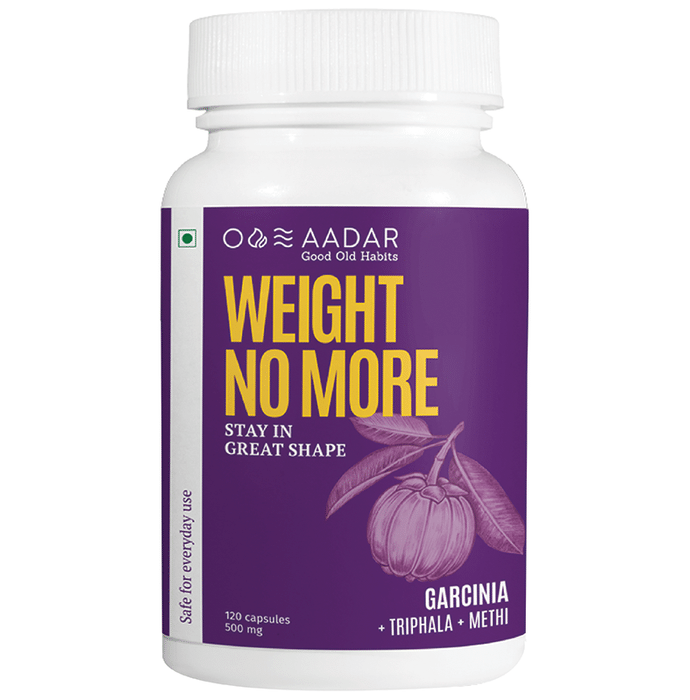 Aadar Weight No More 500mg Capsule (120 Each)