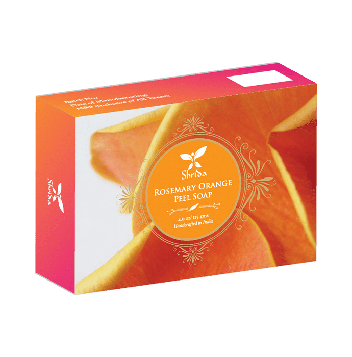 Shrida Rosemary Orange Peel Soap