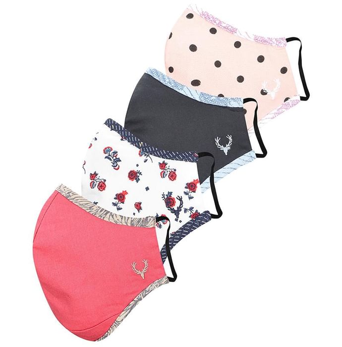 Allen Solly AHMSCRGP837028 Women Mask Free Size Assorted