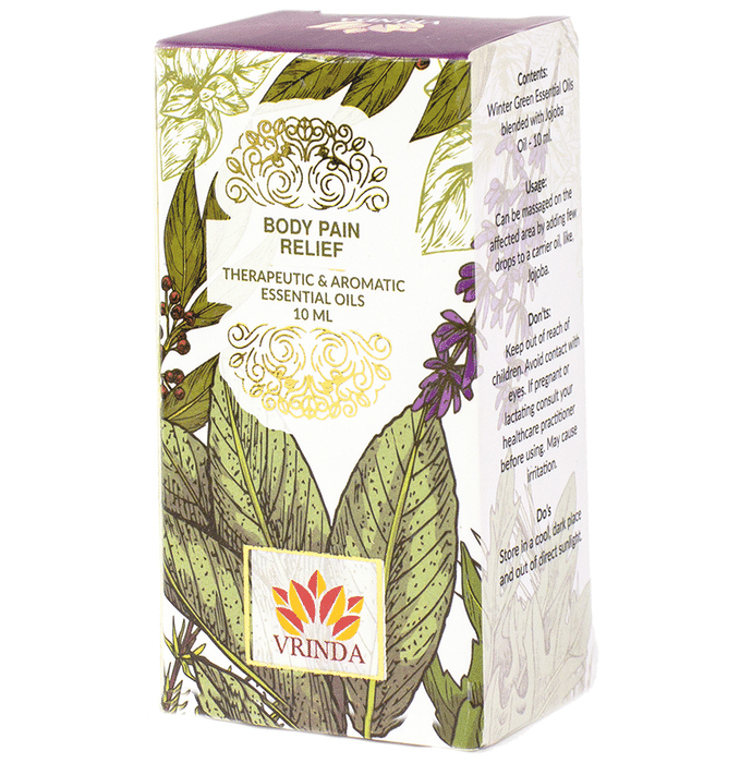Vrinda Body Pain Relief Therapeutic & Aromatic Essential Oil