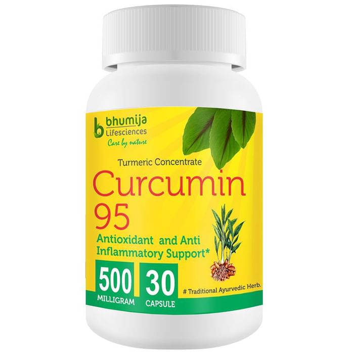 Bhumija Lifesciences Curcumin with Piper Nigram (Curcuma Longa) Capsule