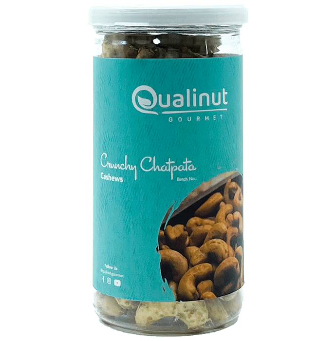 Qualinut Gourmet Crunchy Chatpata Cashews