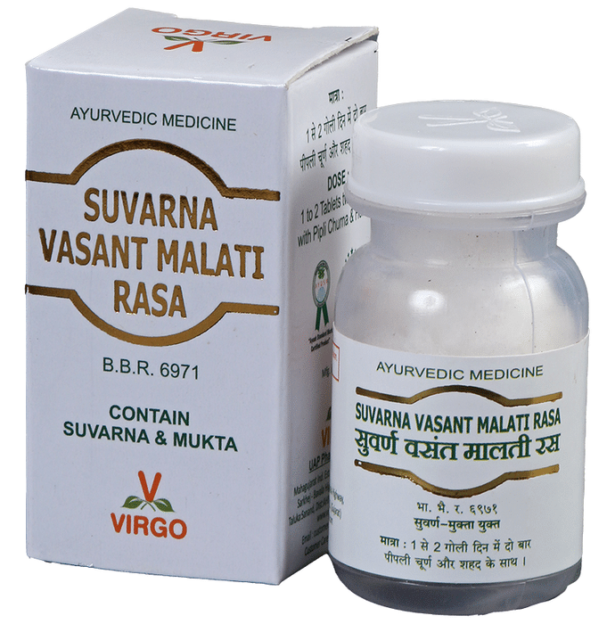 Virgo Suvarna Vasant Malati Rasa Tablet