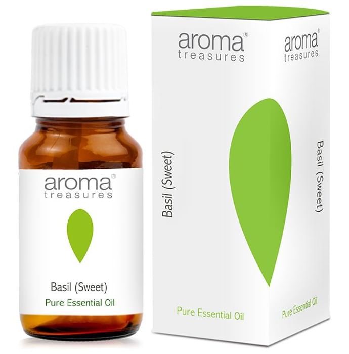 Aroma Treasures Basil (Sweet) Pure Essential Oil