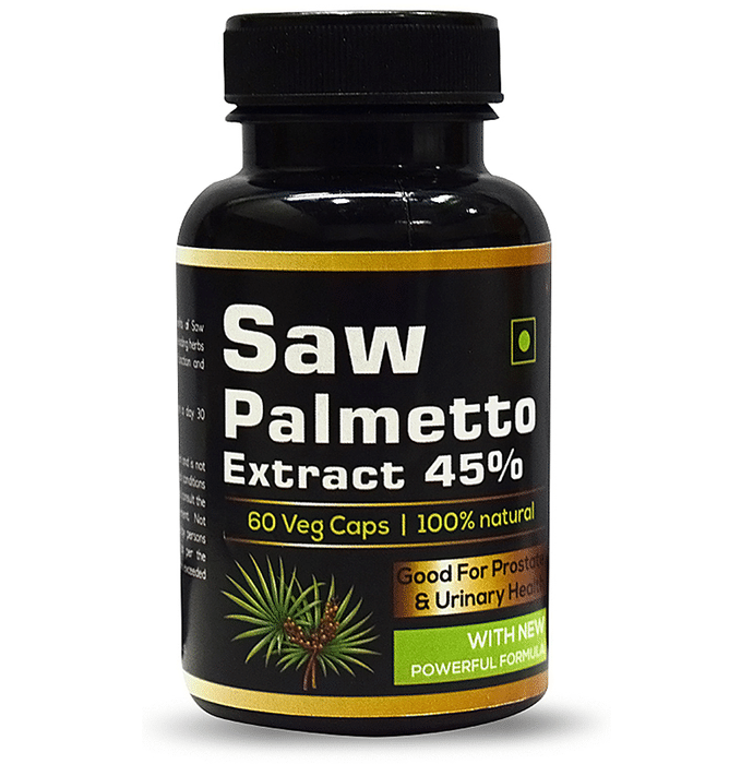 Perennial Lifesciences Saw Palmetto 45% Extract Veg Capsule