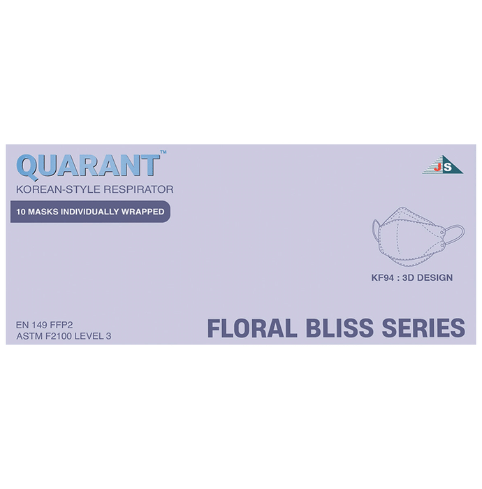Quarant KF94 Floral Bliss Series Korean Style Respirator Mask