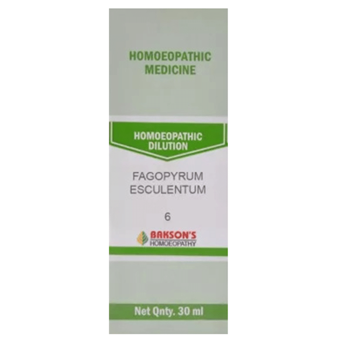 Bakson's Fagopyrum Esculentum Dilution 6 CH