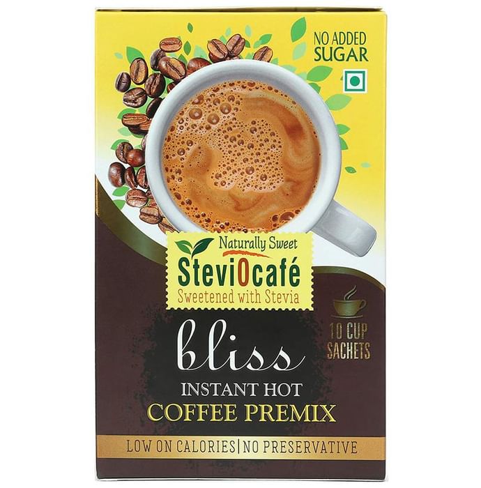 Steviocafe Instant Hot Coffee Premix Sachet (8gm Each)