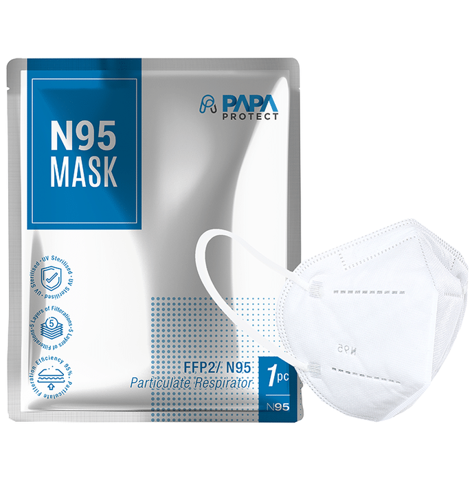 Papa Protect N95 Mask White