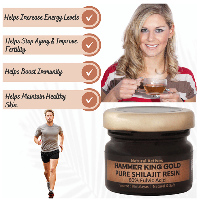 Vigini Hammer King Gold Shilajit Resin