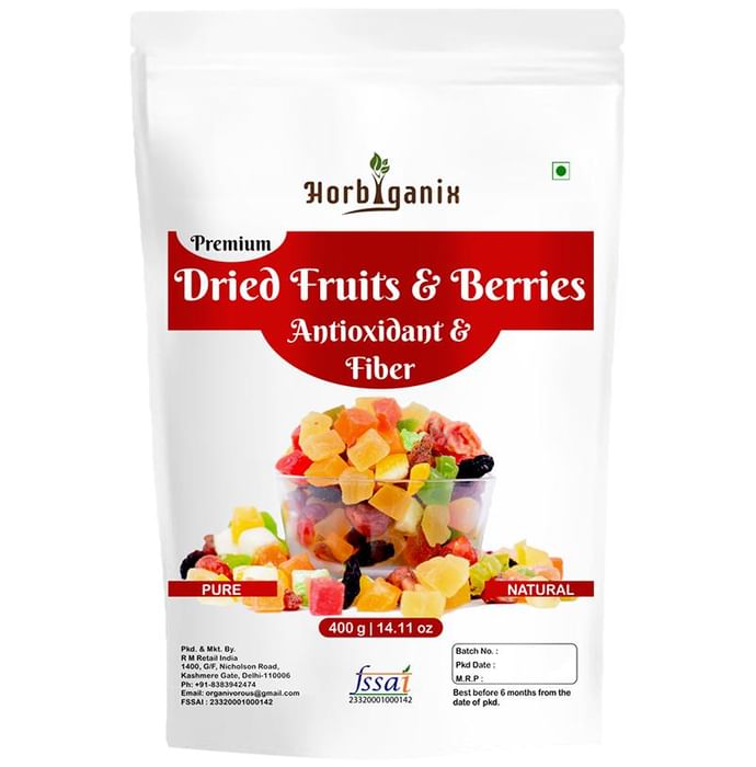 Horbiganix Premium Dried Fruits & Berries