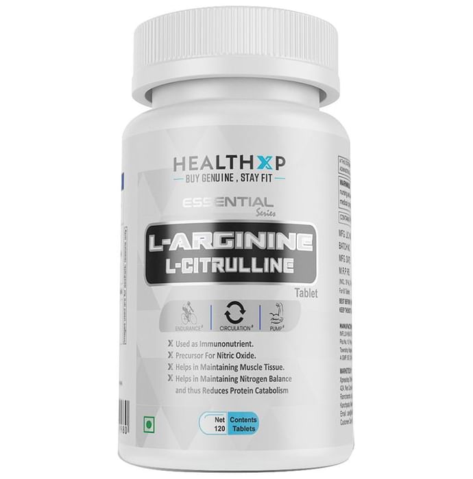 HealthXP L-Arginine L-Citrulline Tablet
