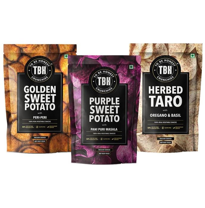 TBH Chips Purple Sweet Potato, Taro & Golden Sweet Potato