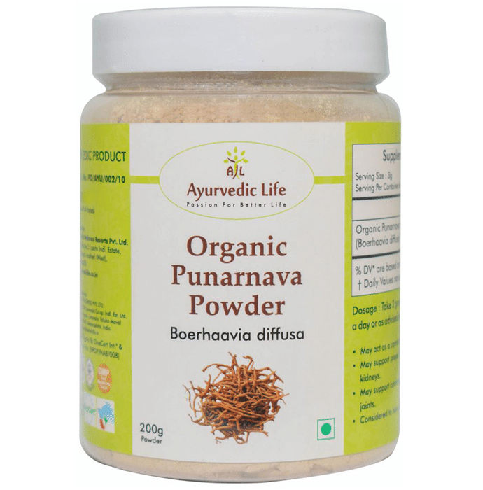 Ayurvedic Life Organic Punarnava Boerhaavia Diffusa Powder