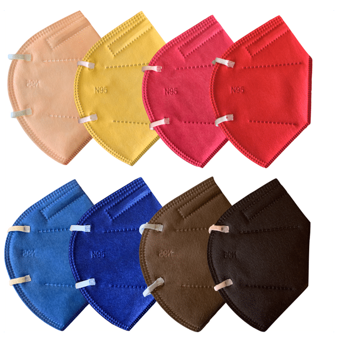 Isaas Assorted N95 Reusable Protective Mask