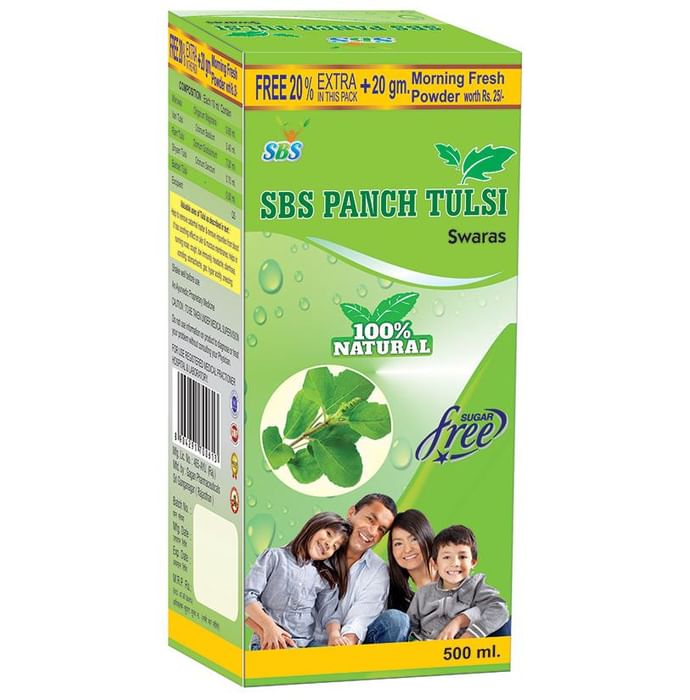 SBS Panch Tulsi Swaras Sugar Free