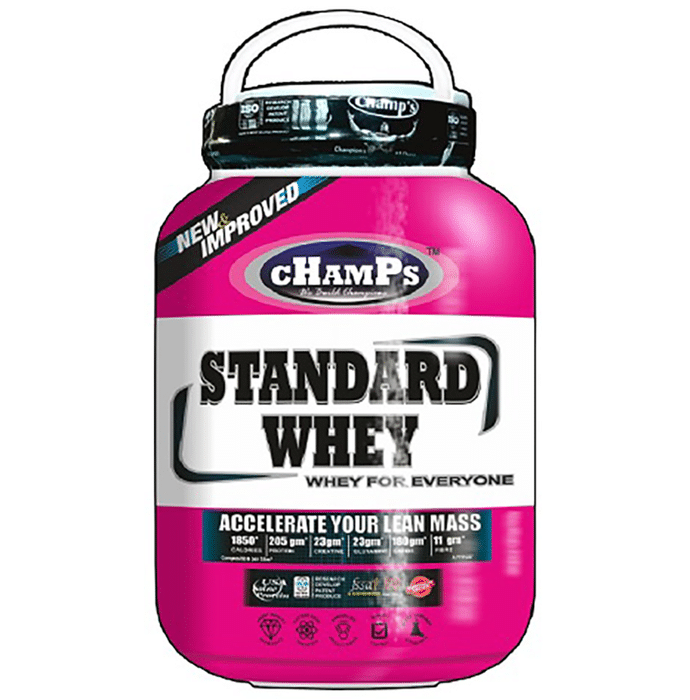 Champs Standard Whey Protein American Ice Cream with Protein Funnel Free