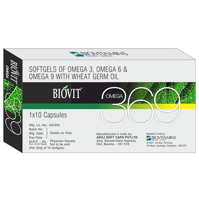 Biovit 369 Soft Gelatin Capsule