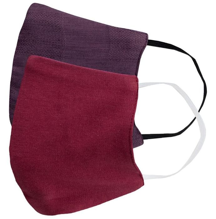 Faballey Berry 3 Ply Balloon Reusable Mask Set