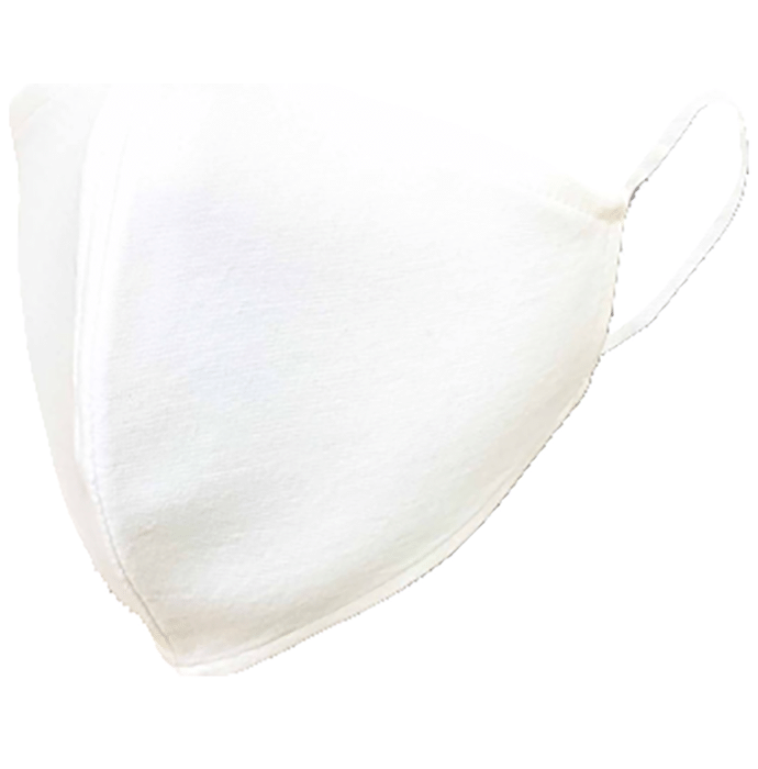 Nivedita Saboo Cares Medium Classic-Ivory BreathSafe Protective Reusable Face Mask