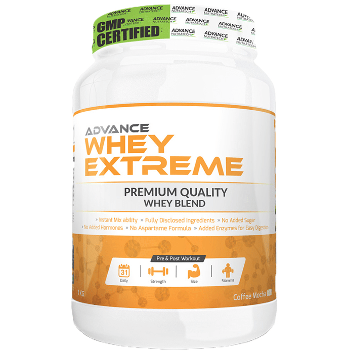 Advance Nutratech Whey Extreme Protein Powder Coffee Mocha