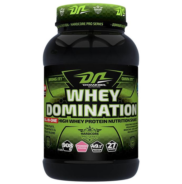 DOMIN8R Whey Protein Domination Powder Strawberry