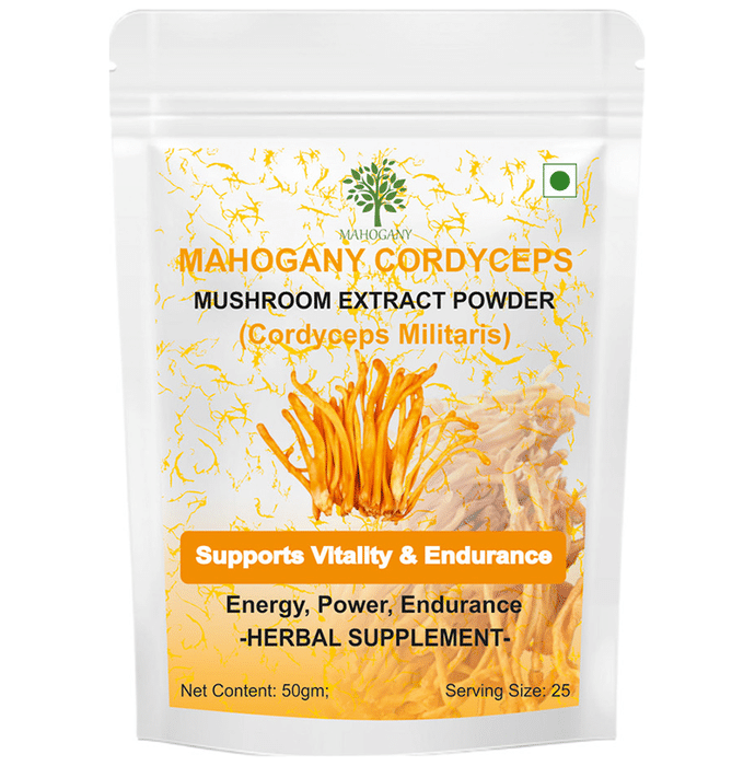Mahogany Cordyceps Mushroom Extract Powder