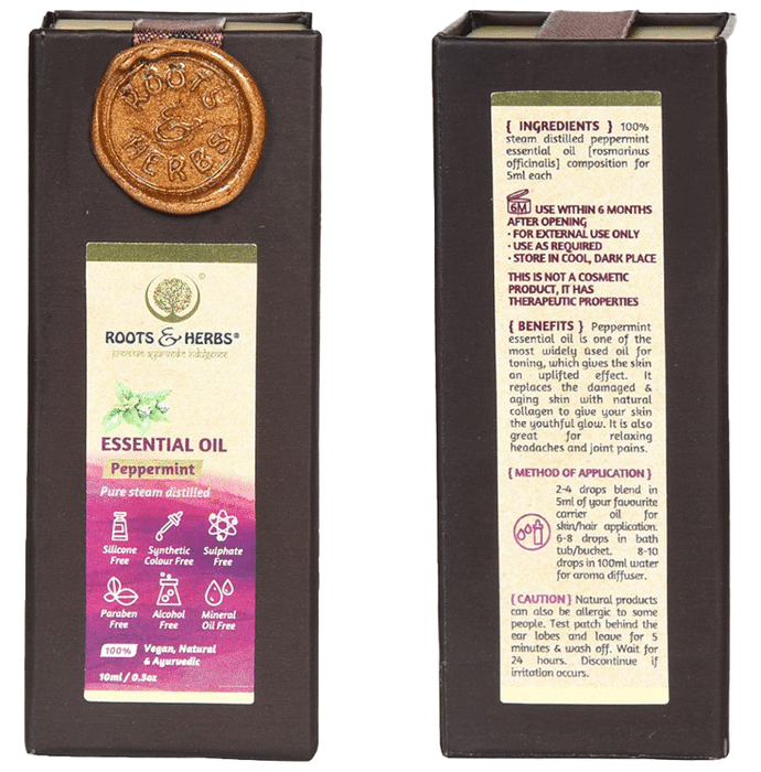 Roots and Herbs Peppermint Essential Oil