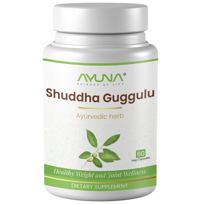 Ayuna Shuddha Guggulu Veg Capsules