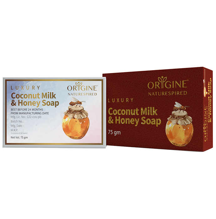 Origine Naturespired Luxury Coconut Milk & Honey Soap