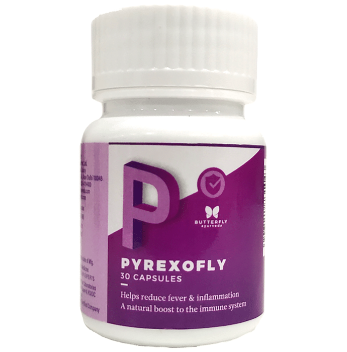 Butterfly Ayurveda Pyrexofly Capsule