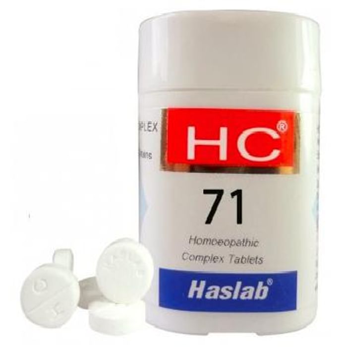 Haslab HC 71 Homoeomycin Complex Tablet