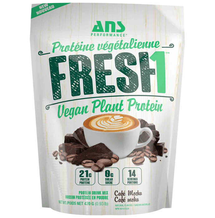 ANS Performance Fresh1 Vegan Plant Protein Powder Coffee Mocha