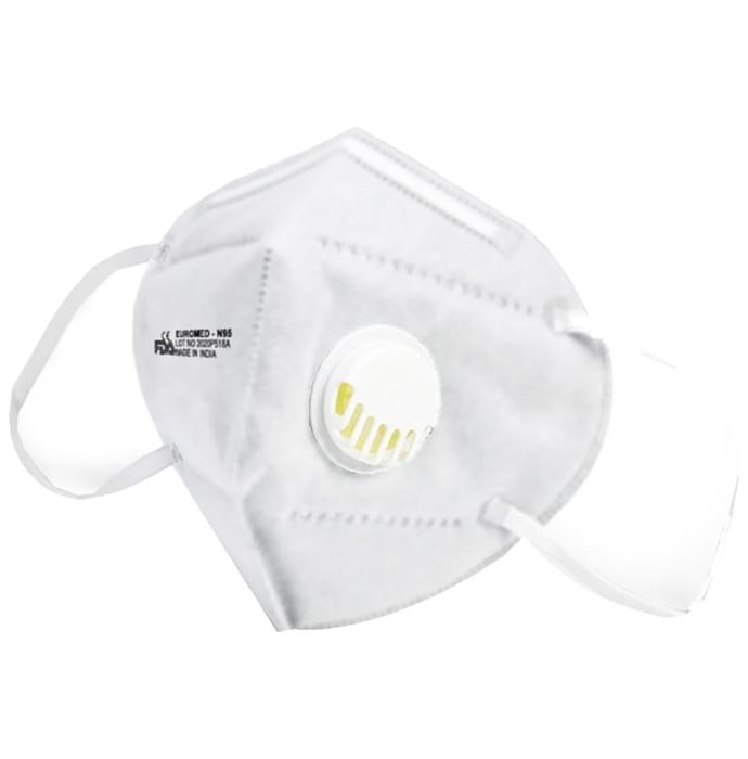 Euromed N95 Reusable Respirator Face Mask Standard White