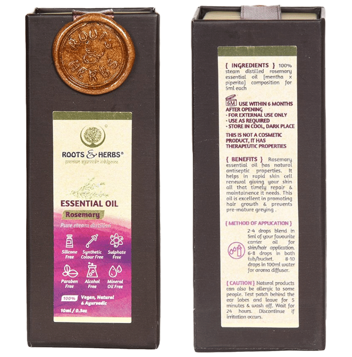 Roots and Herbs Rosemary Essential Oil