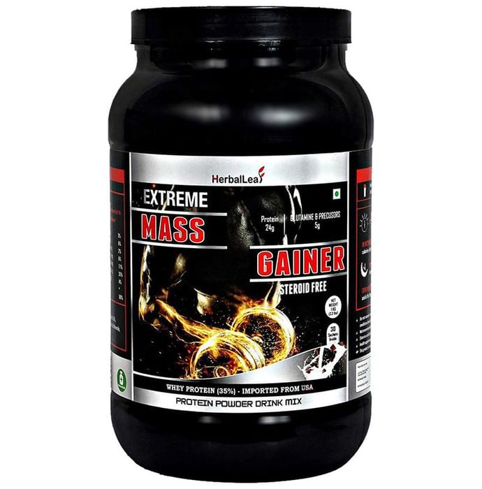 HerbalLeaf Mass Gainer Protein Sachet (33gm Each)