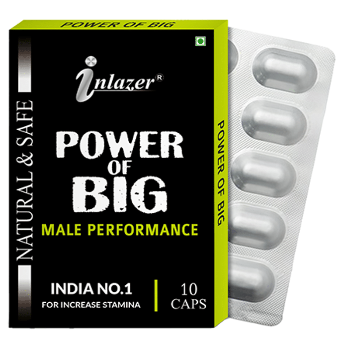 Inlazer Power of Big Male Performance Capsule