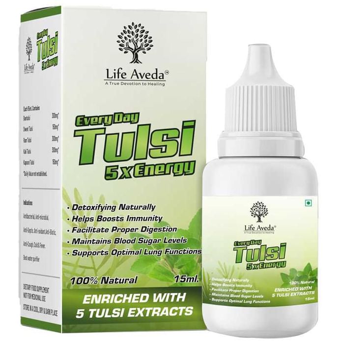 Life Aveda EveryDay Tulsi 5X Energy Drop