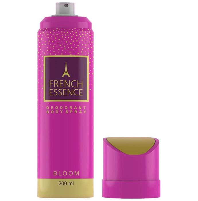 French Essence Bloom Deodrant Body Spray for Women (200ml Each)