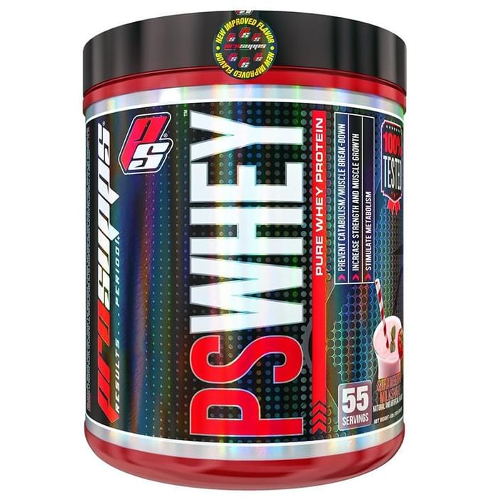 Pro Supps PS Whey Protein Powder Strawberry Milkshake