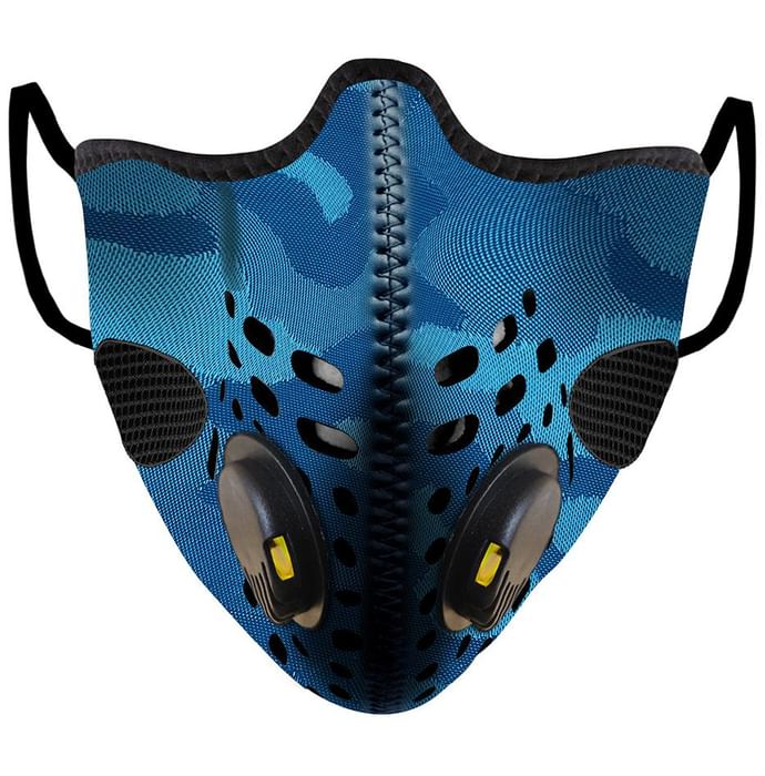 Lioncrown 6-Layer Lazerio N95 Reusable Washable Mask Teal