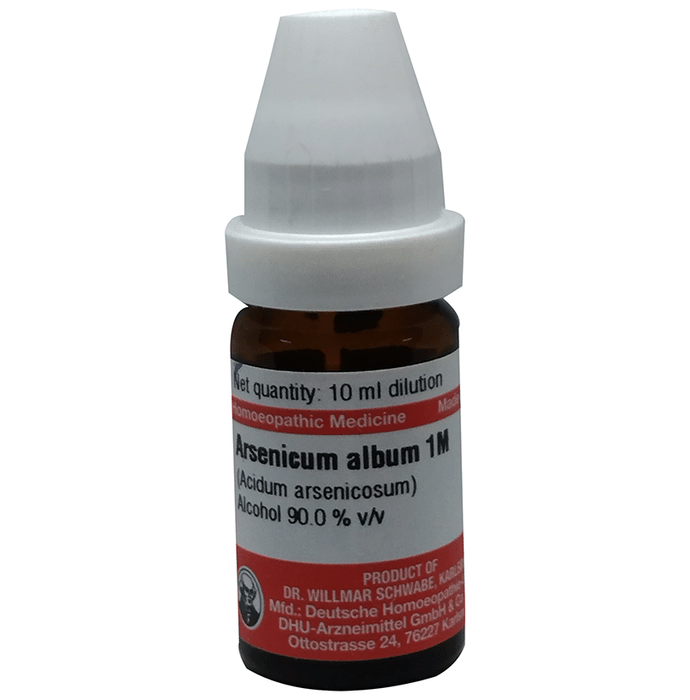 Dr Willmar Schwabe Germany Arsenicum Album (Acidum Arsenicosum) Dilution 1M